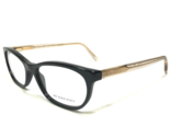 Burberry Eyeglasses Frames B2180 3507 Polished Black Clear Gold 52-16-140 - $121.34