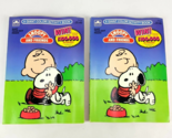 (Lot of 2) Vintage 1988 SNOOPY AND FRIENDS Coloring Activity Book Golden... - $12.95