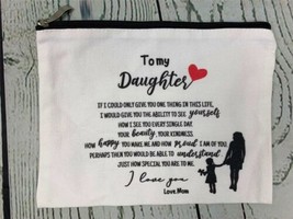 Daughter Makeup Bag Inspirational Encouragement Gifts - £14.84 GBP