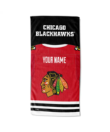 OFFICIAL NHL Jersey Personalized Beach Towel - Chicago Blackhawks - $68.51 CAD