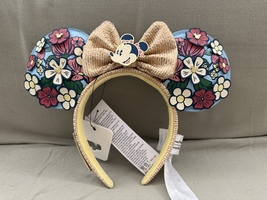 Walt Disney World Port Orleans Riverside Resort Minnie Ears Headband NEW - £43.17 GBP