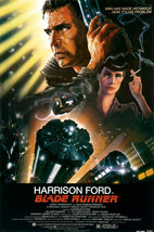 BLADE RUNNER MOVIE POSTER 27X40 HARRISON FORD SEAN YOUNG PHILIP K. DICK  - $29.99