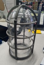 Clear Globe with Cage - Explosion Proof Glass NOS - $50.00