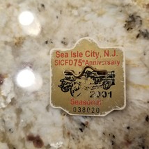 2001 Sea Isle City NJ Seasonal Beach Tag - £24.51 GBP