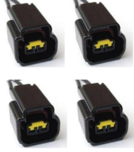 Set of 4 Ford Ignition Coil Connector 5.0 4.6 5.4 Cobra Mustang Pigtails WPT-579 - £3.16 GBP