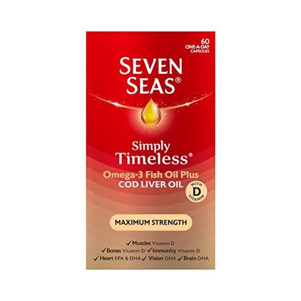 Seven Seas Extra High Strength Cod Liver Oil One A Day 60 Capsules  - $30.00