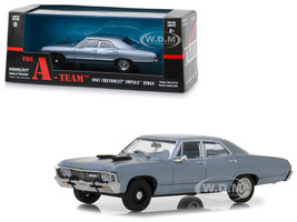 1967 Chevrolet Impala Sedan Steel Blue &quot;The A-Team&quot; (1983-1987) TV Series 1/43  - £46.85 GBP