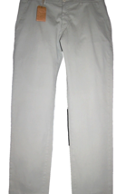 Maestrami Light Khaki Beige Men&#39;s Cotton Striped Pants Trouser Size US 4... - $93.12