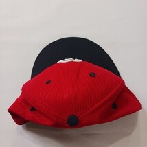 New Era MLB Boston Red Sox Men's Back Fitted Red Baseball Cap Hat Size 7 3/4 image 12