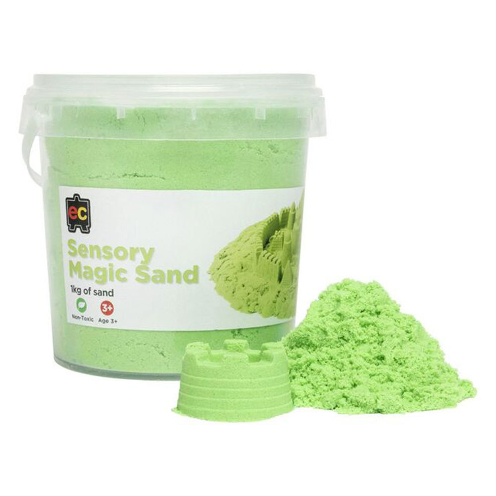 EC Magic Sensory Sand 1kg (Green) - $40.06