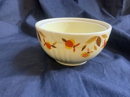 Vintage Hall Superior Quality Kitchenware Autumn Leaf Sugar Bowl ***No Lid*** - £5.35 GBP