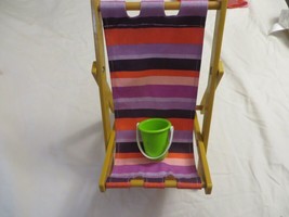 Our Generation Beach Chair and Sand Bucket EUC - £15.52 GBP