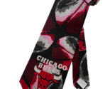 NEW CHICAGO BULLS NECKTIE NECK TIE BASKETBALL RALPH MARLIN NBA 100% SILK - $14.80