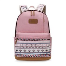 Canvas Printing Backpack Women Cute School Backpacks for Teenager - £30.32 GBP