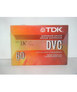 TDK - SUPERIOR GRADE - DVC 60min Video Cassette (New) for Mini DV Camcor... - $12.00