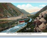 Weber Canyon Utah UT Union Pacific Railway UNP WB Postcard J16 - £3.22 GBP