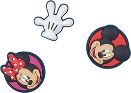 Crocs Jibbitz 3-Pack Disney Icons Mickey Mouse Shoe Charms | Jibbitz for... - £13.17 GBP