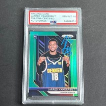 2018-19 Panini Prizm #42 Jarred Vanderbilt Signed Auto Grade 10 Psa Slabbed Rc N - £63.94 GBP