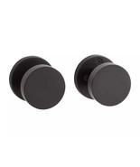 New Contemporary Round Moceri Solid Brass Privacy Interior Door Set - Kn... - $149.95