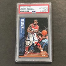 2012-13 Panini Threads #149 Cartier Martin Signed Card AUTO PSA Slabbed Wizards - £39.49 GBP