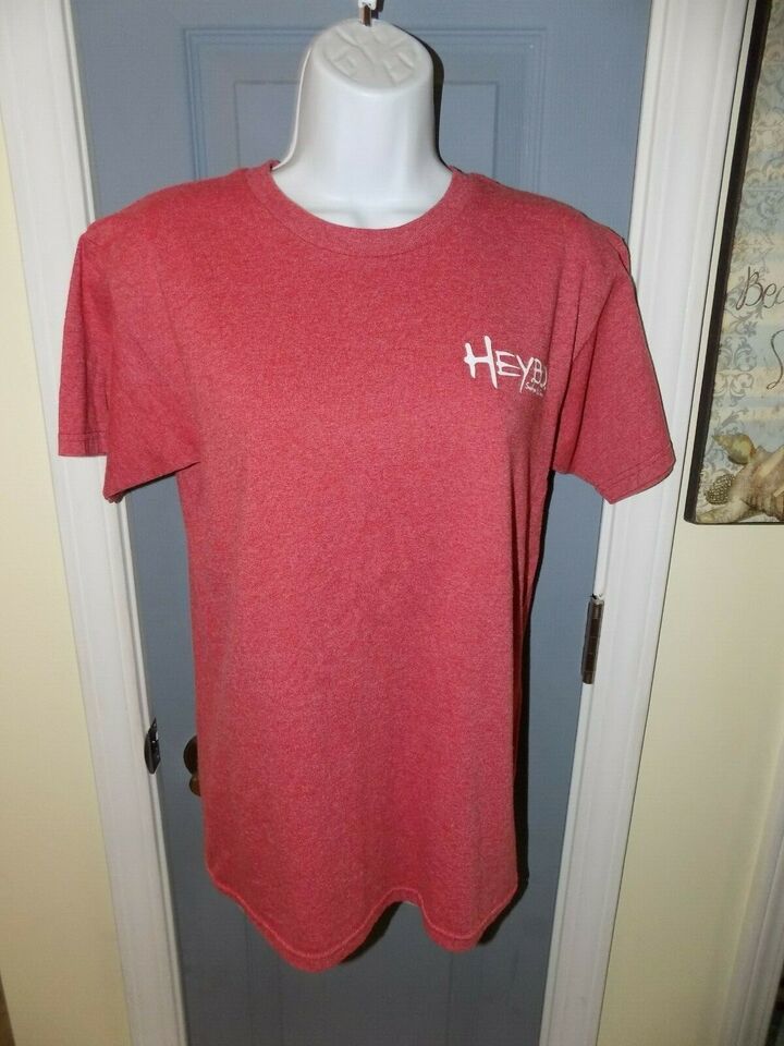HEYBO SOUTHERN BY CHOICE Red Short Sleeve Shirt Size S Adult&#39;s EUC - $23.40