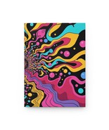 Psychedelic Hardcover Journal, Colorful Notebook for Creative Minds - $19.92 CAD