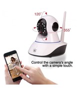Streetwise IP Wireless Camera w/ Pan &amp; Tilt Nanny Cam Phone App Motion I... - $1,130.75 MXN