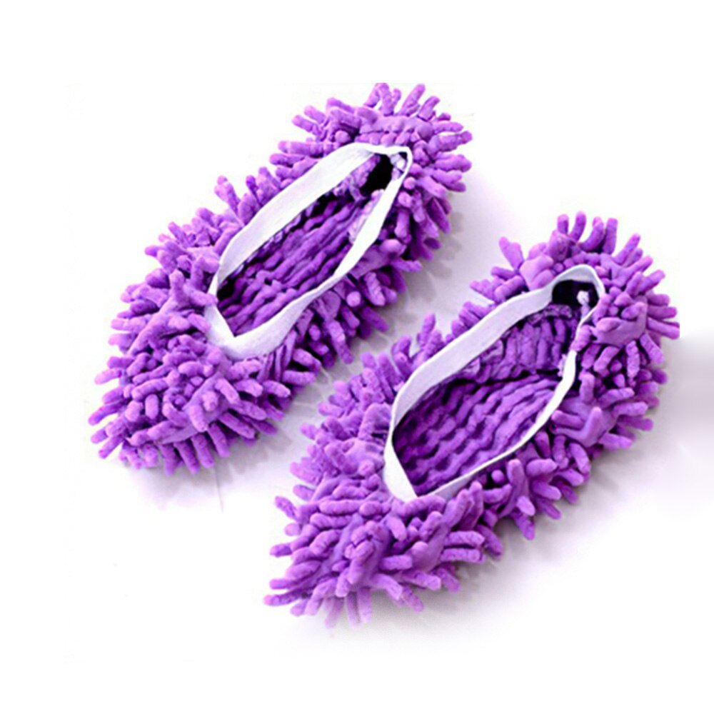 3 Pairs/lot Home Floor Cleaning Slipper Mop Clean Cloth Lazy Shoes Covers Duster