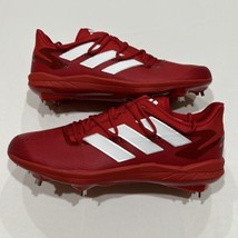 Adidas Adizero Afterburner 8 Red Metal Baseball Cleats Men&#39;s Size 12.5 New - £40.33 GBP