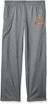 NCAA Arizona State Sun Devils Men&#39;s Poly Fleece Pants, Large, Dark Heather - $37.24