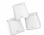 MeshForce M1 Whole Home Mesh AC1200 Dual Band WiFi System - Pack of 3 - £32.23 GBP