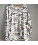 Secret Treasures Floral Camouflage Sleep Shirt New - $9.80