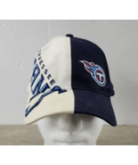 Vintage Two Tone Tennessee Titans Strapback Hat Cap Mens Game Day NFL Fo... - £27.39 GBP