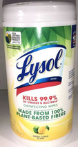 Lysol Wipes-Fresh Citrus Scent-1ea 70 Count Wipes-BRAND NEW-SHIPS N 24 Hours - £6.22 GBP