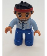 LEGO DUPLO JAKE Never Land Pirates Mini Figure Blue Shirt C0491 - £6.14 GBP