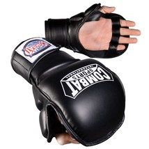 New Combat Sports TG4S Hybrid MMA Grappling Training Sparring Gloves - Black  - £27.52 GBP