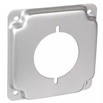 Southwire Square Steel 1 gang 30/50 Amp Receptacle Cover - $7.95
