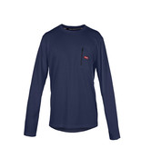 Wrangler Men&#39;s Heavy Weight Moisture Wicking Waffle Thermal Top, Navy Si... - $22.21 CAD