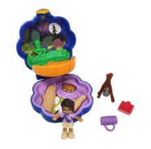POLLY POCKET 2017 MATTEL CAMPING WORLD TINY PLACES COMPACT PLAYSET W ACC... - $26.60