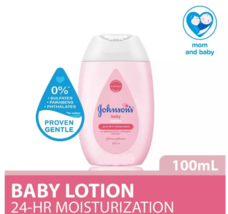 4 x 100ml Johnson&#39;s Baby Lotion Moisturizes &amp; Protects Baby&#39;s Skin EXPRE... - $1,138.51 MXN