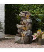 Candler Apache 4-Tier Stone Gray Fountain - €249,69 EUR
