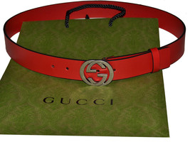 GUCCI Belt Men´s size 90 cm / 32-33 US / 48-50 Italy GG01 T1P - £280.26 GBP