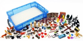 Play Therapy Sand Tray Basic Portable Starter Kit With Tray, Sand, And M... - £165.92 GBP