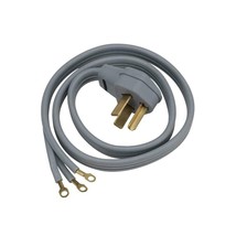 Open Box-Missing Cord Clamp - GE Electric Dryer Power Cord 6&#39; 3-wire WX0... - $15.83