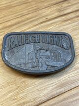 Vintage Raleigh Lights Belt Buckle Trucker Semi Truck Pewter KG JD - €17,12 EUR Vintage Raleigh Lights Belt Buckle Trucker Semi Truck Pewter KG JD - €17,12 EUR