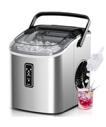 EUHOMY Ice Maker Countertop, 9 Cubes Ready in 6 Mins, 26lbs/24H, Self-Cl... - $251.96