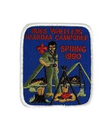 Vintage 1990 Boy Scout Patch Russ Wheeless Kia Kima Camporee Spring 3&quot; x... - $19.48 CAD
