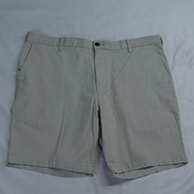 Dockers 40 x 9&quot; Khaki Flat Front Chino Shorts - £10.80 GBP