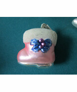 VINTAGE 5 GLASS CHRISTMAS ORNAMENTS MADE IN CZECHOSLOVAKIA 2-3&quot;  origina... - $146.56 CAD