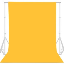 Yellow Backdrop - 8Ftx10Ft Yellow Photo Backdrop For Photoshoot Backgrou... - £43.31 GBP